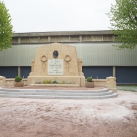La restauration du "monument aux morts" de la rue Leclerc