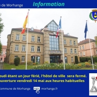 Mairie fermé le 11 mai 2021