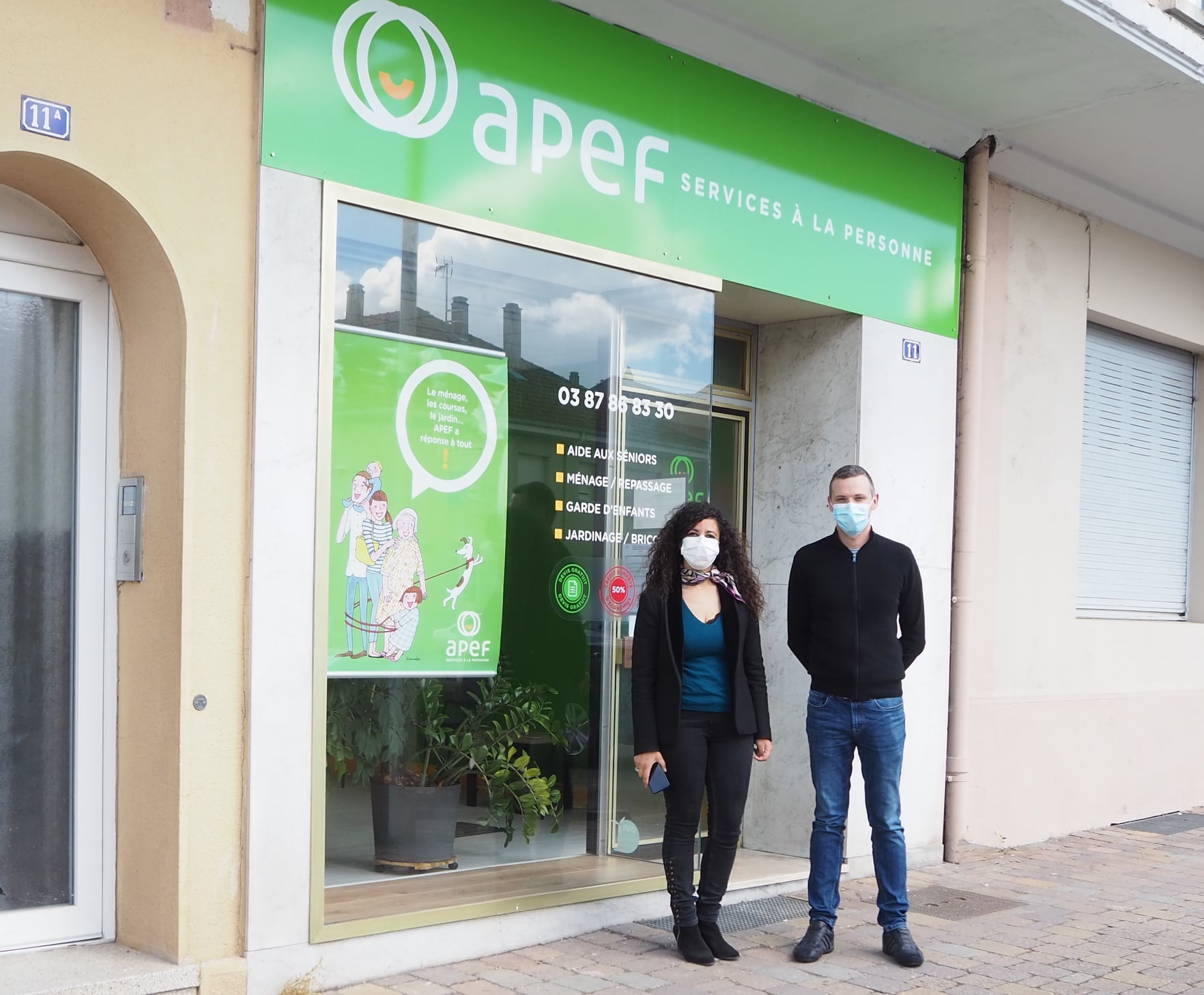 Nouvelle enseigne : Soutien de la municipalité à son commerce local