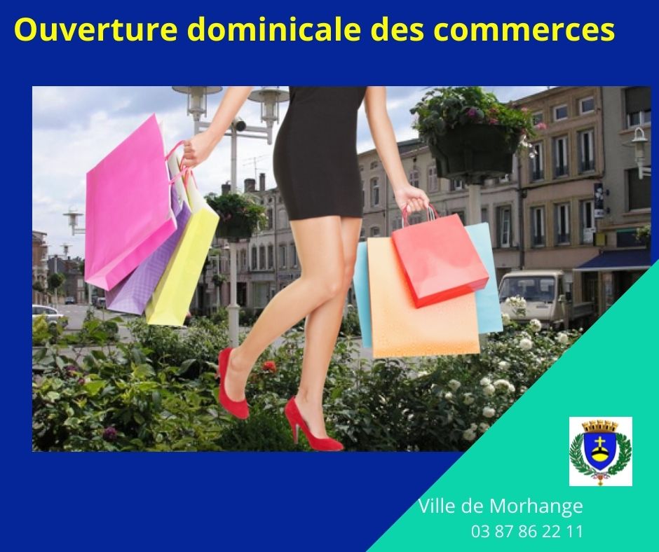 Ouverture dominicale des commerces