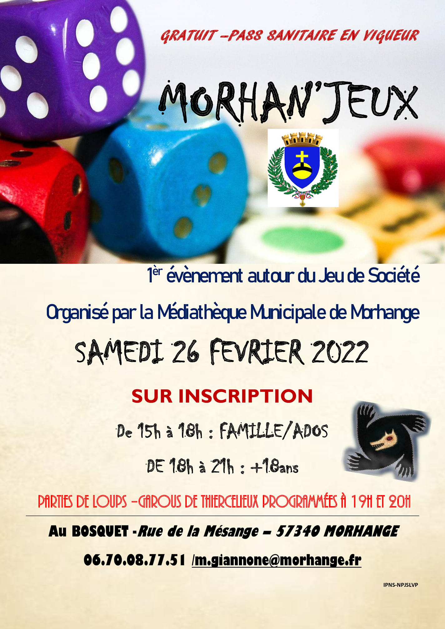 Faites vos jeux avec la médiathéque municipale