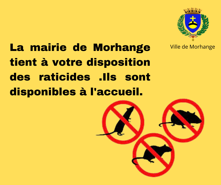 Raticides à votre disposition