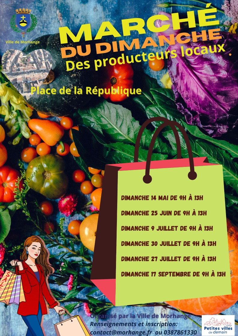 Marché du dimanche des producteurs et artisans locaux 