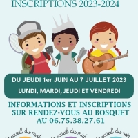 Accueil periscolaire - inscription 2023-2024