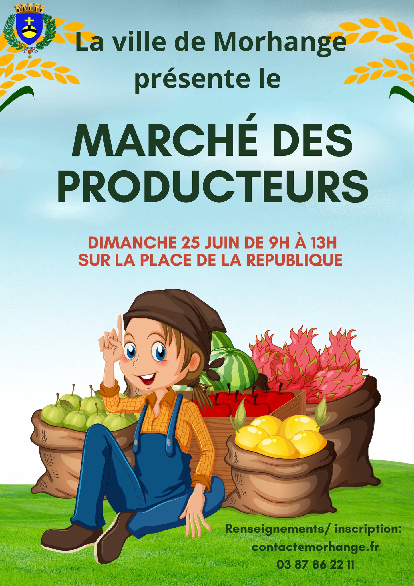 Découvrez le marché du dimanche à Morhange !